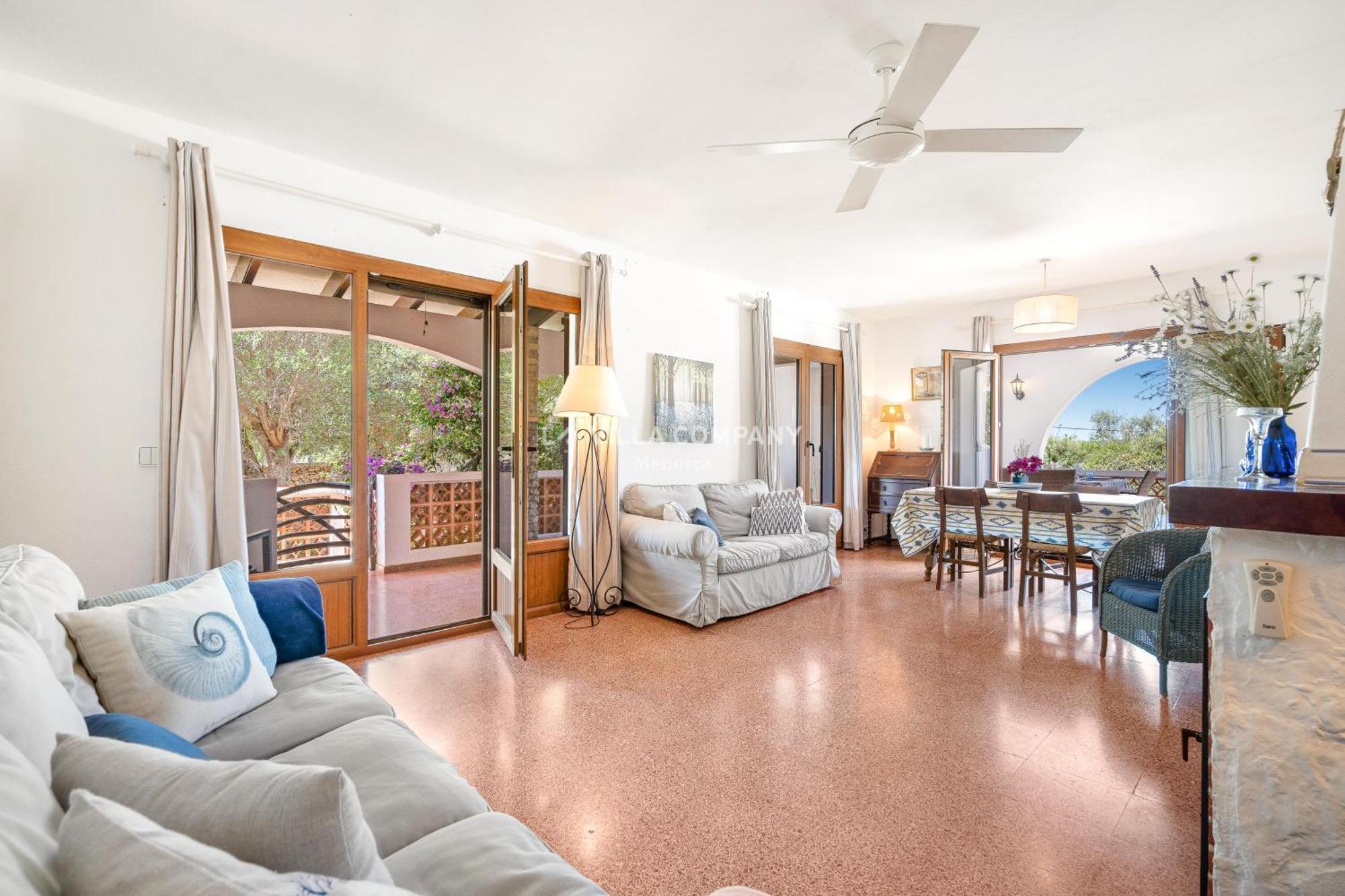Villa Caterina Cala En Porter  Eksteriør bilde