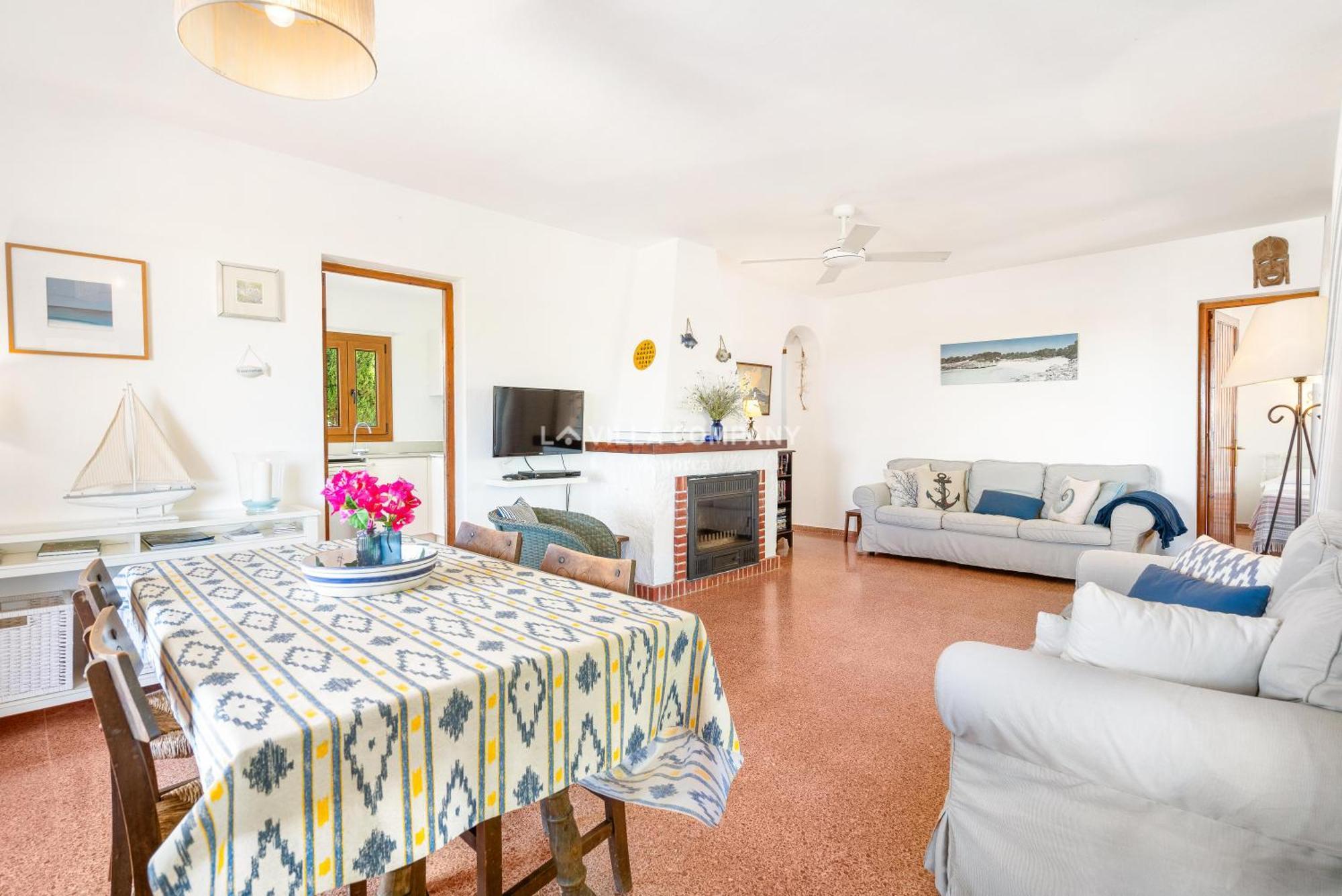 Villa Caterina Cala En Porter  Eksteriør bilde