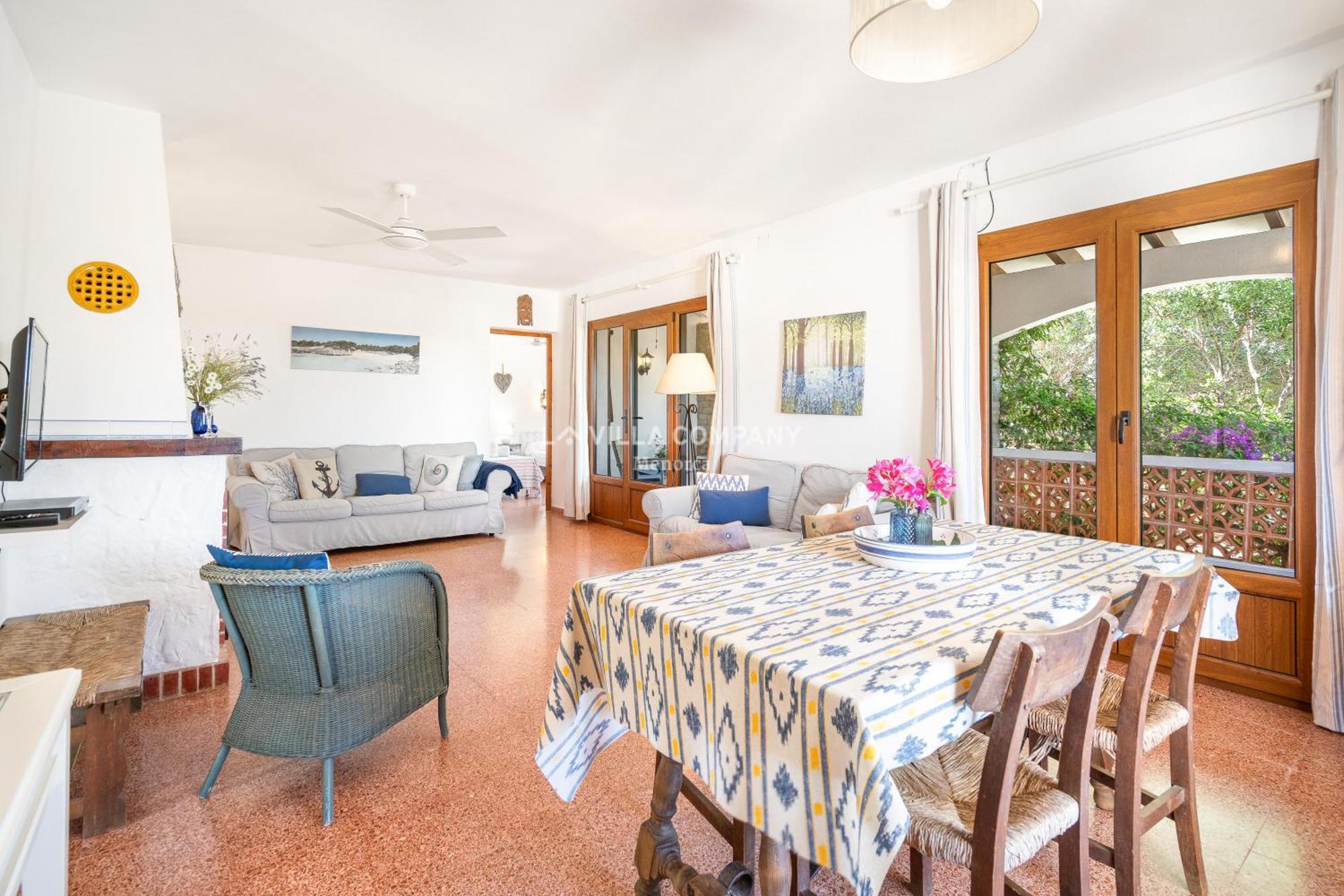 Villa Caterina Cala En Porter  Eksteriør bilde
