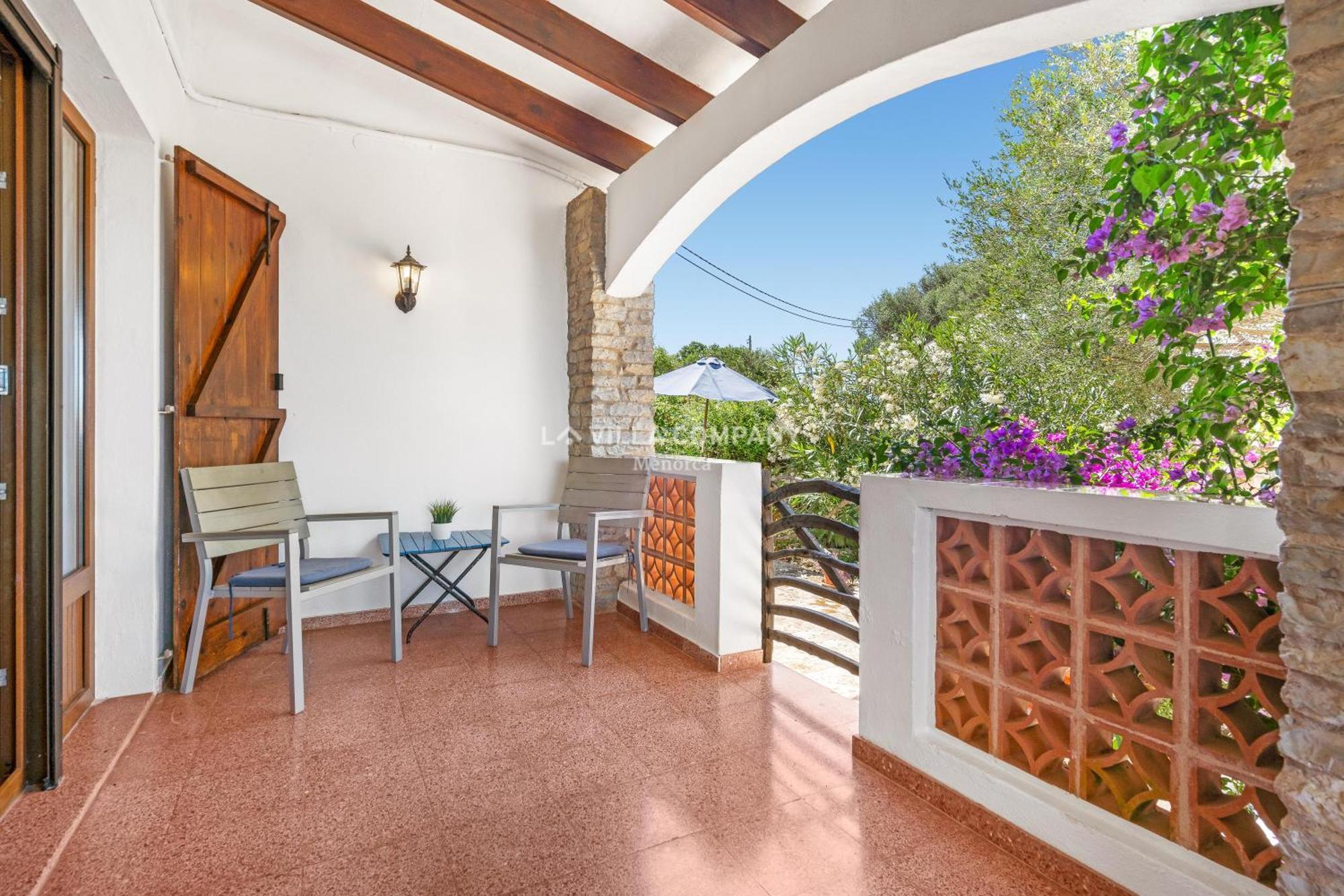 Villa Caterina Cala En Porter  Eksteriør bilde
