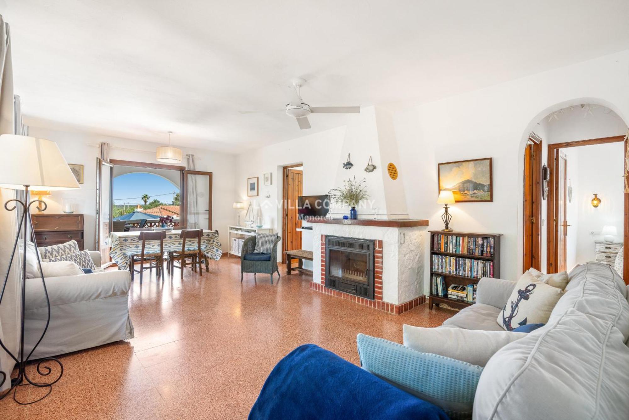Villa Caterina Cala En Porter  Eksteriør bilde